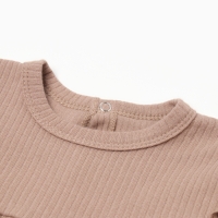 Платье и повязка Крошка, Я BASIC LINE, рост 80-86 см, коричневый