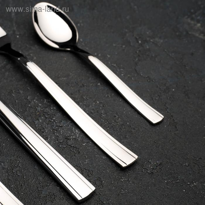 Набор столовый &laquo;Торжество&raquo;, толщина 2 мм, декоративная коробка, 48 предметов, цвет серебряный