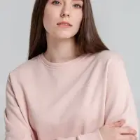 Свитшот унисекс BNC Inspire (Organic), розовый, размер 3XL