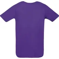 Футболка унисекс Sporty 140 темно-фиолетовая, размер M Футболка унисекс Sporty 140 темно-фиолетовая, размер M