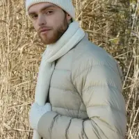 Шапка Bernard, молочно-белая (ванильная)