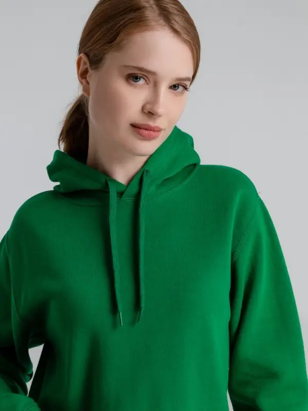 Толстовка с капюшоном Slam 320, ярко-зеленая, размер XS