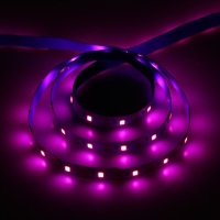 Фитолента светодиодная Luazon, 5 В, SMD5050, 1 м, IP20, 6.2 Вт, 60 LED/м, USB, мультиспектр. Фитолента светодиодная Luazon, 5 В, SMD5050, 1 м, IP20, 6.2 Вт, 60 LED/м, USB, мультиспектр.