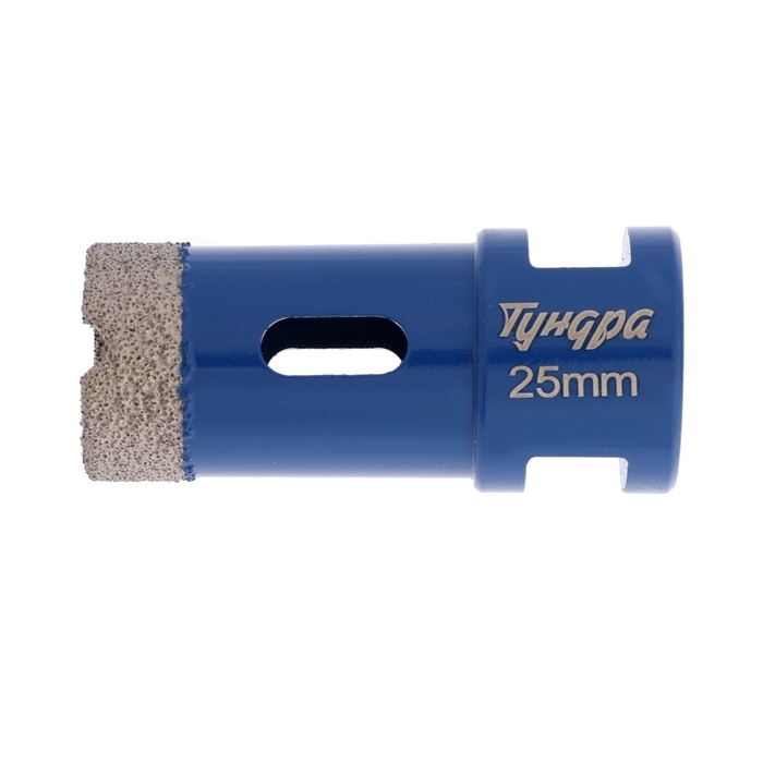 Коронка алмазная ТУНДРА, для УШМ, 25 х 35.8 мм, М14 Коронка алмазная ТУНДРА, для УШМ, 25 х 35.8 мм, М14