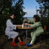 Домашние валенки Cant, синие (василек), размер 37