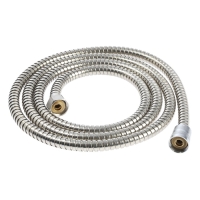 Душевой шланг ZEIN Z28PS, 200 см, цинковые гайки 1/2", латунная втулка, нержавеющая сталь Душевой шланг ZEIN Z28PS, 200 см, цинковые гайки 1/2", латунная втулка, нержавеющая сталь
