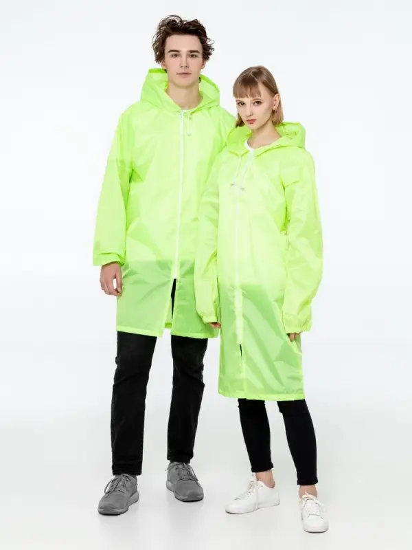 Дождевик Rainman Zip, желтый неон, размер S Дождевик Rainman Zip, желтый неон, размер S