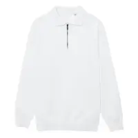 Рубашка поло мужская с длинным рукавом Terrazzo, белая, размер 2XL/3XL Рубашка поло мужская с длинным рукавом Terrazzo, белая, размер 2XL/3XL