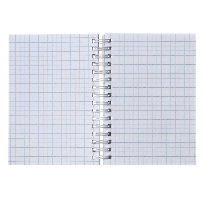 Записная книжка А6, 120 листов в клетку на гребне Записная книжка А6, 120 листов в клетку на гребне "Сделай паузу", обложка мелованный картон, МИКС