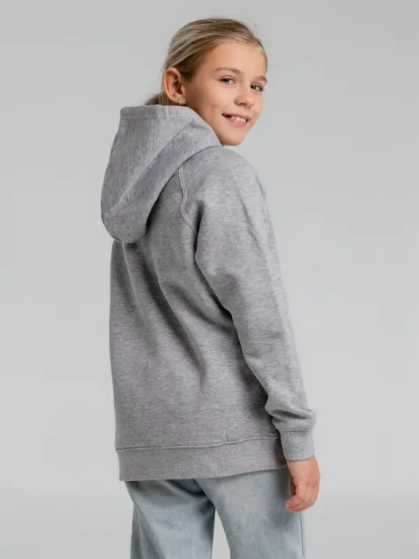 Толстовка детская Stellar Kids, серый меланж, на рост 96-104 см (4 года)