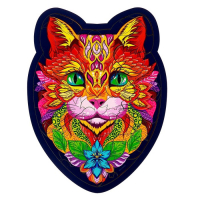 Пазл деревянный фигурный «Кот», 79 элементов Пазл деревянный фигурный «Кот», 79 элементов