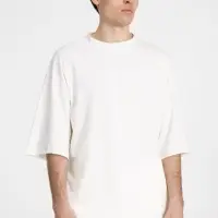 Футболка унисекс T1, молочно-белая, размер M/L