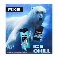 Подарочный набор мужской AXE "Ice chill": дезодорант, 50 мл + гель для душа, 250 мл Подарочный набор мужской AXE "Ice chill": дезодорант, 50 мл + гель для душа, 250 мл