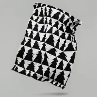 Плед &laquo;Танцующий лес&raquo;, черно-белый