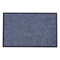 Коврик придверный влаговпитывающий, ребристый, «Стандарт», 60×90 см, цвет серый Коврик придверный влаговпитывающий, ребристый, «Стандарт», 60×90 см, цвет серый