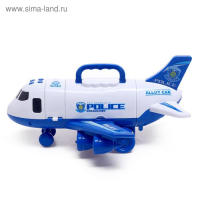 Парковка &laquo;Полицейский самолет&raquo;, световые и звуковые эффекты