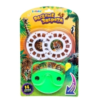 Проектор &laquo;Весёлые зверята&raquo;, цвета МИКС