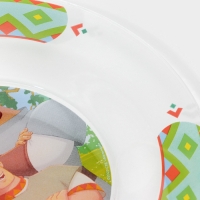 Тарелка стеклянная «Три Богатыря», d=19,5 см Тарелка стеклянная «Три Богатыря», d=19,5 см