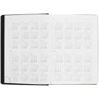 Ежедневник Mobile на заказ, недатированный, черно-оранжевый