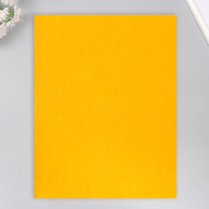 Фетр 1 мм "Апельсин" набор 4 листа 30х40 см