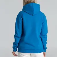 Толстовка на молнии с капюшоном Siverga Heavy 2.0, бирюзовая, размер 4XL