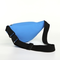 Сумка поясная на молнии, цвет синий Сумка поясная на молнии, цвет синий