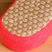 Мочалка банная "Объемный овал", крапива Мочалка банная "Объемный овал", крапива