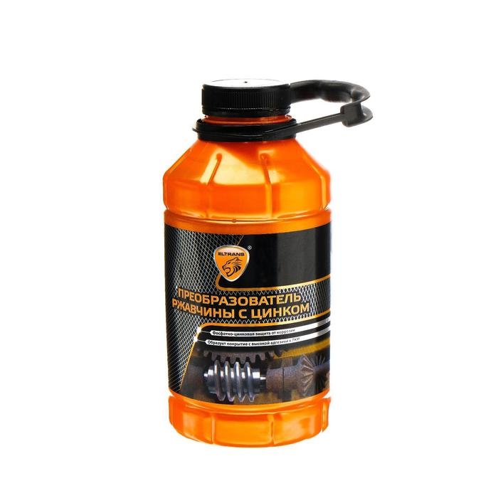Преобразователь ржавчины Элтранс с цинком, 1000 мл Преобразователь ржавчины Элтранс с цинком, 1000 мл