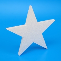 Форма из пенопласта "Звезда", 25 х 2 см Форма из пенопласта "Звезда", 25 х 2 см