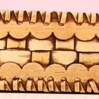 Сухарница &laquo;Плетёнка&raquo;, 21&times;12&times;5 см, береста