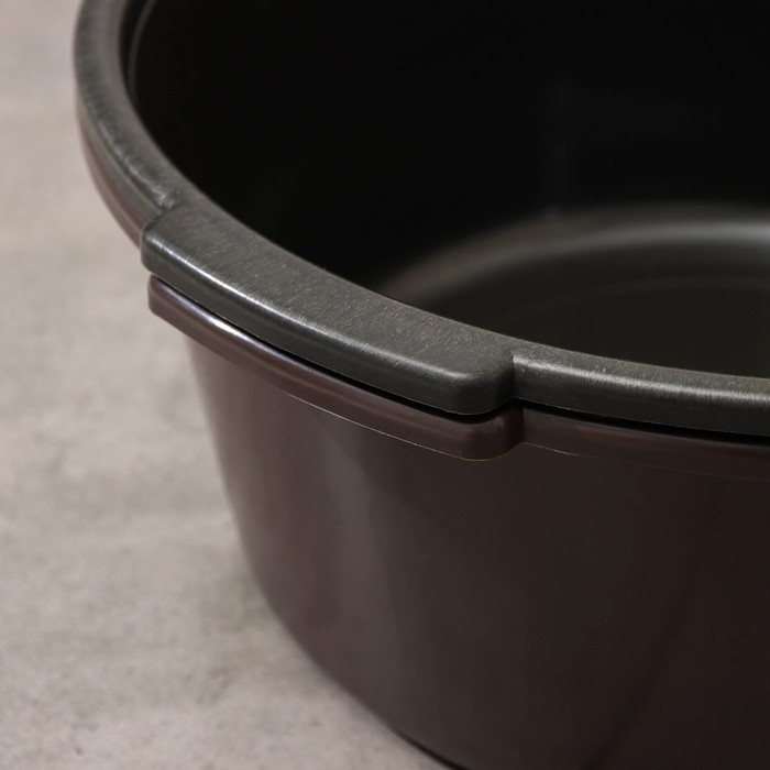 Таз круглый хозяйственный, 8 л, цвет МИКС Таз круглый хозяйственный, 8 л, цвет МИКС