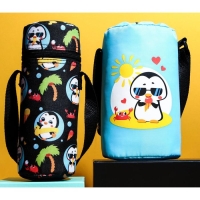 Термо-чехол для бутылочки «ТРЕНД. Пингвин», форма тубус Термо-чехол для бутылочки «ТРЕНД. Пингвин», форма тубус