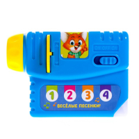 Музыкальный проектор &laquo;Весёлый алфавит и счёт&raquo;, 3 слайда, звук, свет