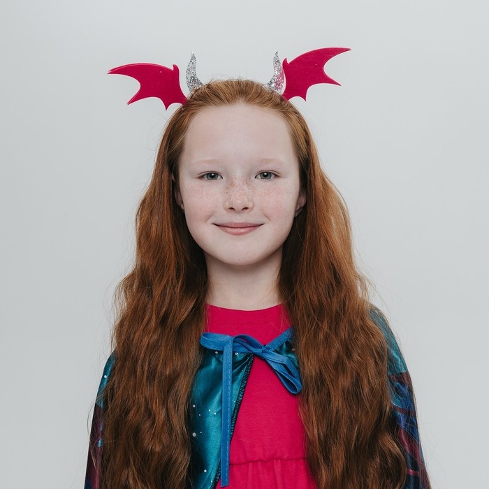 Карнавальный набор &laquo;Магический дракон&raquo;: плащ, ободок