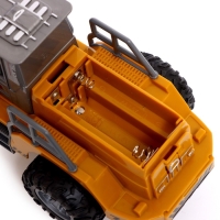 Экскаватор радиоуправляемый &laquo;Стройка&raquo;, работает от батареек