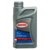 Масло моторное Sintec Super 10W-40, SG/CD п/синтетическое, 801893, 1 л Масло моторное Sintec Super 10W-40, SG/CD п/синтетическое, 801893, 1 л