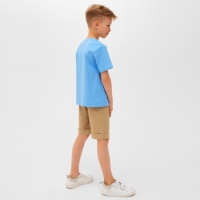 Шорты для мальчика MINAKU: Casual collection цвет бежевый, рост 104 Шорты для мальчика MINAKU: Casual collection цвет бежевый, рост 104