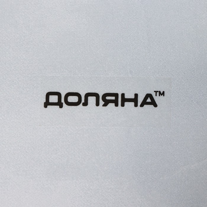 Менажница Доляна &laquo;Марбл белый&raquo;, 2 секции, 27&times;18&times;2 см, цвет серый