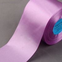 Лента атласная, 75 мм &times; 33 &plusmn; 2 м, цвет лавандовый №153