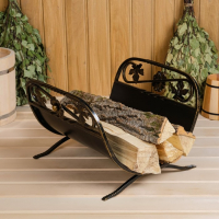 Дровница ДР 6-6 кованая, цвет бронза Дровница ДР 6-6 кованая, цвет бронза