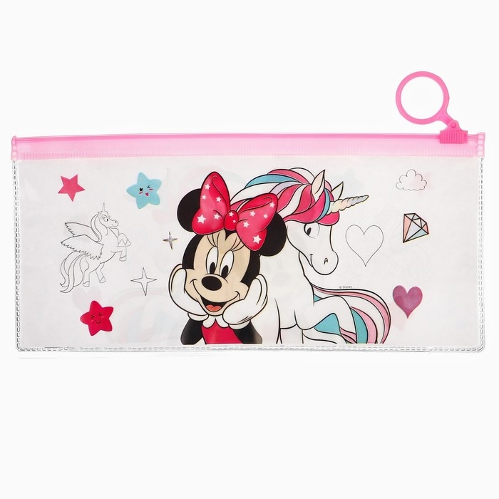 Подарочный набор в папке, 50 предметов, Минни и Единорог Подарочный набор в папке, 50 предметов, Минни и Единорог