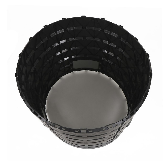 Компостер, 1 200 л, пластик, чёрный Компостер, 1 200 л, пластик, чёрный