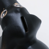 Копилка "Такса" чёрная, 25х12х15см Копилка "Такса" чёрная, 25х12х15см