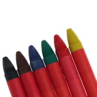 Мелки восковые 6 цветов, "Гамма" "Мультики", круглые, европодвес Мелки восковые 6 цветов, "Гамма" "Мультики", круглые, европодвес