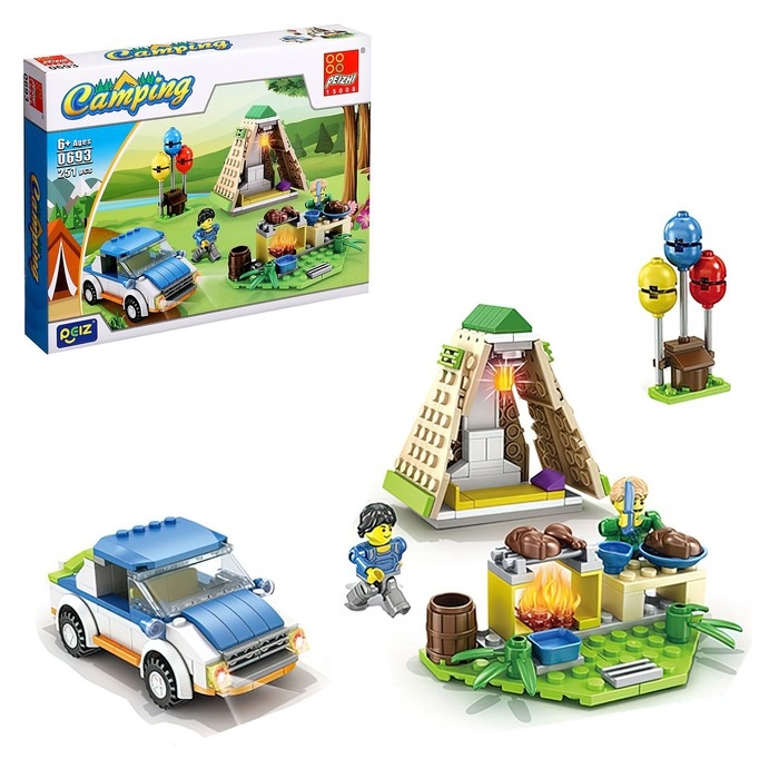 Конструктор На природе &laquo;Пикник у костра&raquo;, 251 деталь