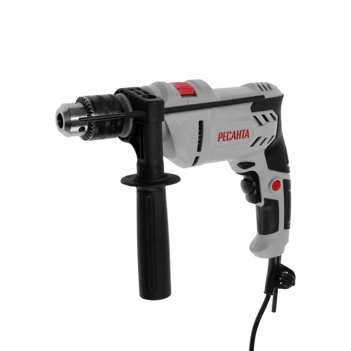 Дрель ударная Дрель ударная "Ресанта" ДУ-15/850, 850 Вт, ЗВП 1.5-13 мм, 3000 об/мин, реверс