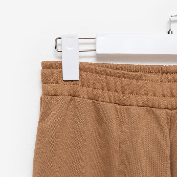 Костюм детский (свитшот, брюки) MINAKU цвет коричневый, рост 134