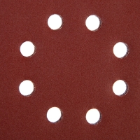 Круг абразивный шлифовальный под "липучку" ТУНДРА, перфорированный, 150 мм, Р240, 5 шт. Круг абразивный шлифовальный под "липучку" ТУНДРА, перфорированный, 150 мм, Р240, 5 шт.