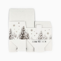 Коробка подарочная новогодняя складная &laquo;Сказочный поезд&raquo;, 22 х 15 х 10 см, Новый год