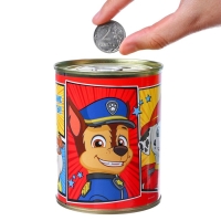 Копилка металлическая, 9,5 см х 7,5 см х 7,5 см "На исполнение моей мечты!", Щенячий патруль Копилка металлическая, 9,5 см х 7,5 см х 7,5 см "На исполнение моей мечты!", Щенячий патруль